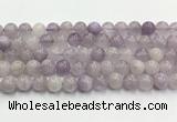 CNA1223 15.5 inches 12mm round lavender amethyst gemstone beads wholesale