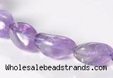 CNA18 16 inch freeform A- grade natural amethyst beads Wholesale