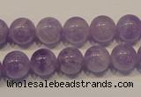 CNA300 15.5 inches 8mm round natural lavender amethyst beads