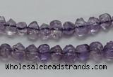 CNA39 15.5 inches 6*9mm pig-shaped grade A natural amethyst beads