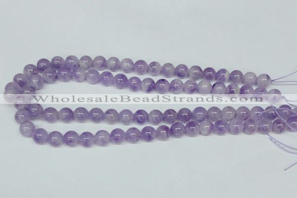 CNA400 15.5 inches 4mm round natural lavender amethyst beads