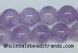 CNA406 15.5 inches 18mm round natural lavender amethyst beads