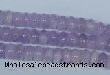 CNA407 15.5 inches 3*6mm rondelle natural lavender amethyst beads