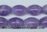 CNA414 15.5 inches 13*18mm rice natural lavender amethyst beads