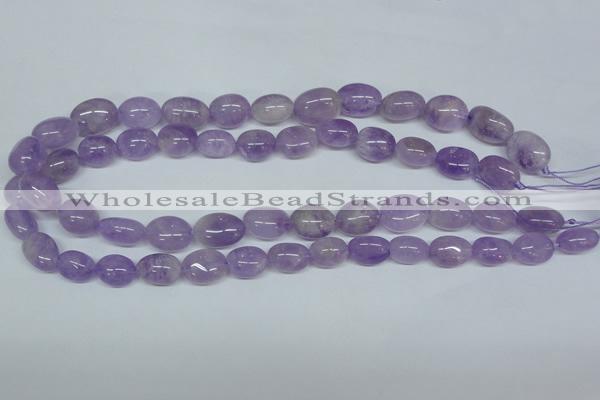 CNA465 15.5 inches 10*14mm nugget natural lavender amethyst beads