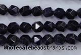 CNA500 15 inches 8mm faceted nuggets amethyst gemstone beads