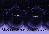 CNA556 15.5 inches 16mm round A grade natural dark amethyst beads