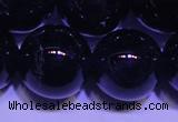 CNA557 15.5 inches 18mm round A grade natural dark amethyst beads