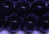 CNA563 15.5 inches 10mm round AA grade natural dark amethyst beads