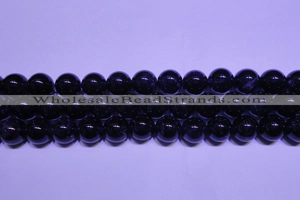 CNA563 15.5 inches 10mm round AA grade natural dark amethyst beads