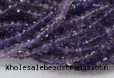 CNA59 15.5 inches 3*5mm faceted rondelle grade A natural amethyst beads