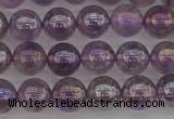 CNA702 15.5 inches 8mm round AB-color amethyst gemstone beads