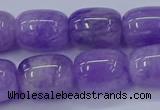 CNA717 15.5 inches 12*16mm drum lavender amethyst beads