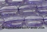 CNA852 15.5 inches 13*18mm rectangle natural light amethyst beads