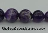 CNA926 15.5 inches 14mm - 18mm round dogtooth amethyst beads