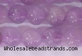 CNA952 15.5 inches 6mm round natural lavender amethyst beads