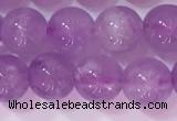 CNA953 15.5 inches 7mm round natural lavender amethyst beads