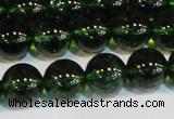 CNC443 15.5 inches 10mm round dyed natural white crystal beads