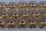 CNC503 15.5 inches 10mm round dyed natural white crystal beads