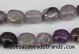 CNG04 15.5 inches 9*12mm nuggets amethyst gemstone beads