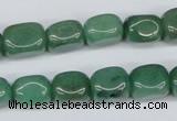 CNG08 15.5 inches 9*12mm nuggets green aventurine beads