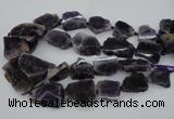 CNG1076 15.5 inches 18*25mm - 35*40mm nuggets amethyst beads