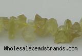 CNG1117 15.5 inches 8*12mm - 13*18mm nuggets lemon quartz beads