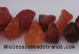 CNG1123 15.5 inches 8*12mm - 13*18mm nuggets red agate beads