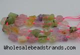 CNG1167 15.5 inches 15*25mm - 25*30mm nuggets mixed quartz beads