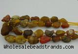 CNG1168 15.5 inches 15*25mm - 25*30mm nuggets agate beads