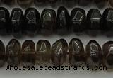 CNG1181 15.5 inches 6*14mm - 8*14mm nuggets smoky quartz beads