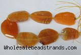 CNG1211 15.5 inches 35*45mm - 45*55mm freeform agate beads