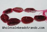 CNG1220 15.5 inches 30*45mm - 40*55mm freeform agate beads