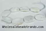 CNG1242 15.5 inches 30*40mm - 40*50mm freeform agate beads