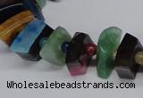 CNG1404 15.5 inches 10*15mm - 12*22mm nuggets agate gemstone beads