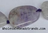 CNG1427 15.5 inches 20*30mm - 35*45mm freeform lavender amethyst beads