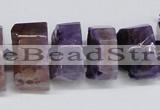 CNG1484 15.5 inches 10*15mm - 12*25mm nuggets agate gemstone beads