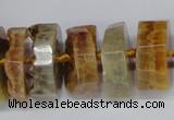 CNG1486 15.5 inches 10*15mm - 12*25mm nuggets agate gemstone beads