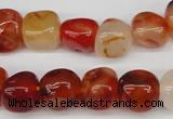 CNG16 15.5 inches 11*12mm nuggets agate gemstone beads