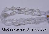 CNG1700 15.5 inches 15*20mm - 18*35mm nuggets white crystal beads