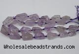 CNG1704 15.5 inches 15*20mm - 18*35mm nuggets amethyst beads