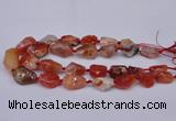 CNG1711 15.5 inches 15*20mm - 20*30mm nuggets red agate beads