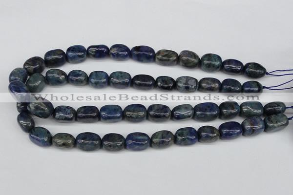 CNG21 15.5 inches 12*17mm nuggets lapis lazuli gemstone beads