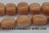 CNG213 15.5 inches 12*16mm nuggets red aventurine beads