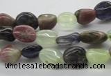 CNG220 15.5 inches 8*10mm nuggets mixed gemstone beads