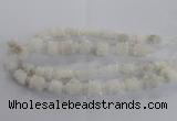 CNG2434 15.5 inches 12*14mm - 15*18mm tube druzy quartz beads