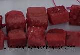 CNG2620 15.5 inches 10*12mm - 14*16mm nuggets druzy agate beads