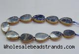 CNG2726 15.5 inches 18*28mm - 20*30mm freeform sodalite beads