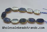 CNG2728 15.5 inches 18*28mm - 20*30mm freeform sodalite beads