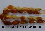 CNG2731 15.5 inches 15*30mm - 20*40mm nuggets agate beads